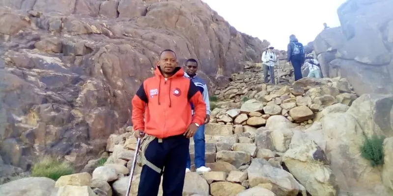 Au Mont Sinaï de l'Egypte