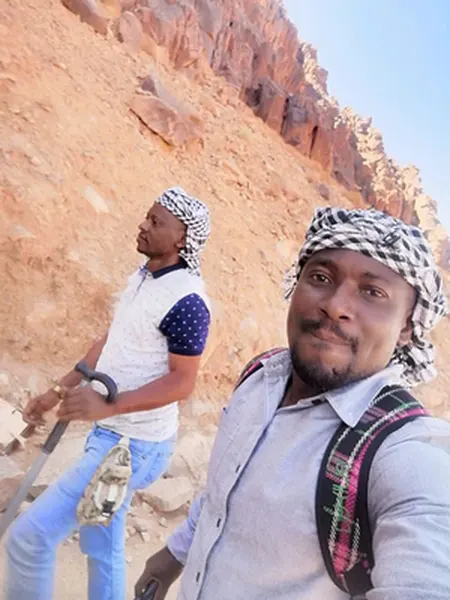 Au Mont Sinaï de l'Egypte